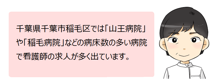 千葉市稲毛区(千葉県)の看護師採用情報