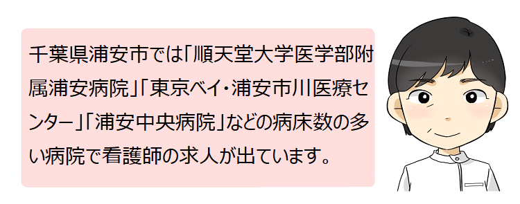 浦安市(千葉県)の看護師採用情報